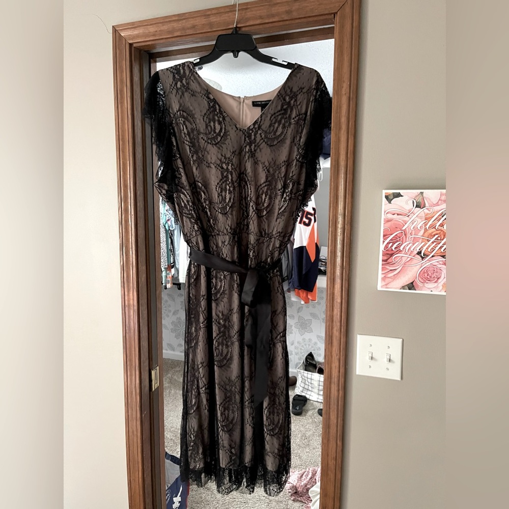 NWOT gorgeous black lace dress. Lane Bryant.  Size 26
